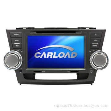 7in Touch Screen Car DVD Player for Wince Toyota Highlander